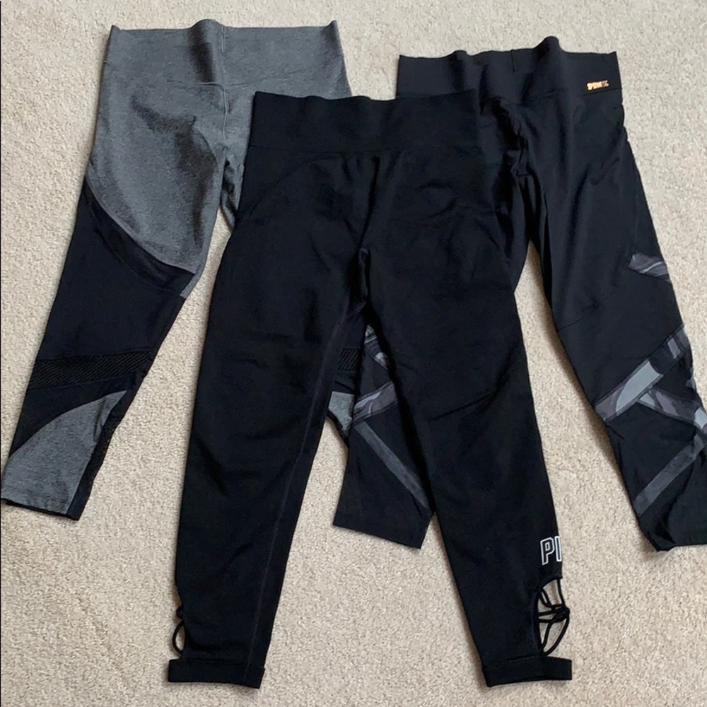 PInk Victoria’s Secret Ultimate leggings